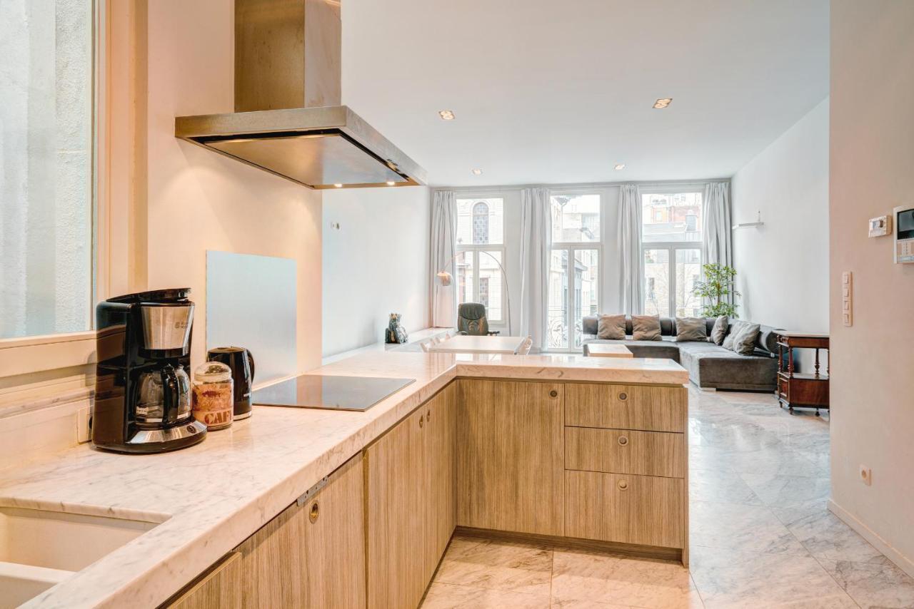 Three Bedroom Marble Apartment In The Heart Of Antwerp Luaran gambar
